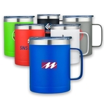 OSLO - 14 OZ STAINLESS STEEL VACUUM SEAL TRAVEL MUG