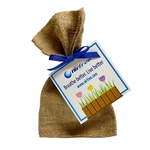 Flower Bulb in Burlap Bag