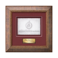 Cast Paper award framed in our exquisite Lazio molding with your... from ASI...