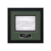 Cast Paper award framed in our exquisite Primrose molding with your... from...