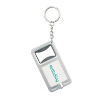 2 1/2" x 1 1/2" metal and plastic combination keychain and... from ASI 98360...