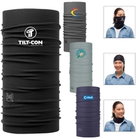 Buf® stretch Repreve® fabric reusable multi-use gaiter with UPF50...