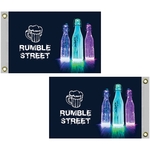 12" x 18" Standard Printed Double Sided Knit Poly Flag