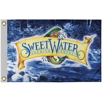 2' x 3' Full Color Digitally Printed Single Reverse Knit Poly... from ASI...