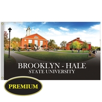 3' x 5' Digitally Printed Outdoor Knitted Polyester Single Reverse Flag......