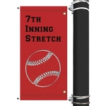 38" x 18" Custom SunbrellaAvenue Banner-3 Color Imprint