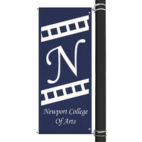 72" X 30" 1 Color Imprint Custom Sunbrella Avenue Banner... from ASI 80228 Quinn