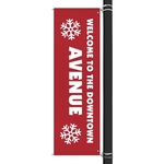 96" x 30" Custom SunbrellaAvenue Banner-1 Color Imprint