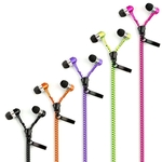 Zipper Ear Buds - Ocean Import