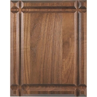 7" x 9" Grooved Face Genuine Walnut Plaque