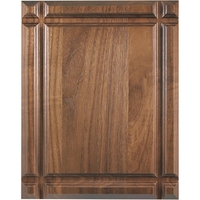 8" x 10" Grooved Face Genuine Walnut Plaque