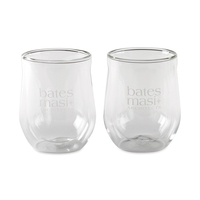 Raise a glass (or two) to the coolest stemless set ever.... from ASI 56070...