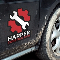 Easily brand vehicles with a Car Magnet! This removable, adjustable...