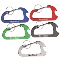 Carabiner with Bottle Opener and Key Ring... from ASI 74585 Nu Promo...