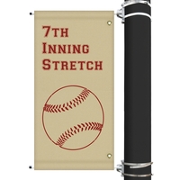 38" X 18" 1 Color Imprint Custom Sunbrella Avenue Banner... from ASI 80228 Quinn