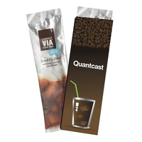 Starbucks Via® single serve iced coffee packets are great for on-the-go......
