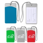 Rectangular Luggage Tag with Lanyard