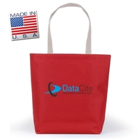 Library Tote- Colored Canvas