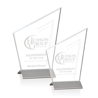Award - Starfire/Aluminum 6".... from ASI 84592 St Regis Group / St Regis