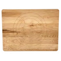 Pastry Board made of sturdy maple with a handsome walnut edge-cleat... from...