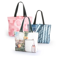 Full color tote bag with polyweb handles.... from ASI 66230 Landes Inc