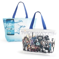 Full color tote bag made of polyester with allover printing.... from ASI...