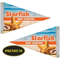24" x 36" Double Sided Knitted Polyester Pennant Boat Flag... from ASI 80228...