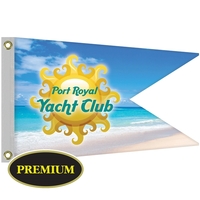 24" x 36" Single Reverse Knitted Polyester Swallowtail Flag