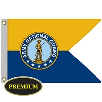 24" x 36" Single Reverse Knitted Polyester Guidon Boat Flag... from ASI 80228...