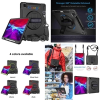 iPad Pro 11" Case with Hand-Strap and Shoulder Strap