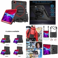 iPad Pro 11" Case with Hand-Strap and Shoulder Strap