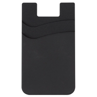 Dual Pocket Silicone Phone Wallet