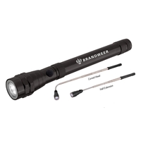 Telescopic Flashlight w/ LED Light