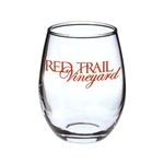 Stemless 9 oz. wine glass