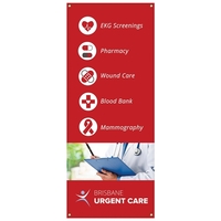 30.5" x 74" X-Banner Replacement Graphic