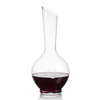 Elegantly shaped carafe which features a built-in aerator to enhance...