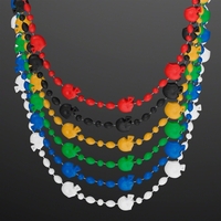 Football Head Party Bead Necklaces