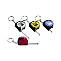 Tape measure with key chain, rubber grip, 39 inch metal tape.... from ASI...