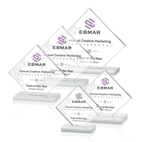 Our Wellington award features a Starfire Crystal diamond mounted onto a......