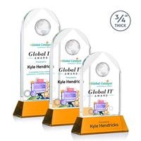 Blake Globe VividPrint™ Award on Newhaven - Amber