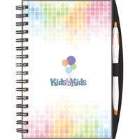 5.5" x 8.5" Seminar pad with clear poly front cover, full... from ASI 91340...