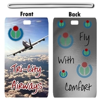 Metal Bag Tag (2" x 3")