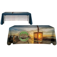 6' Fully Customized Open Back Throw Style Table Cover... from ASI 80228 Quinn