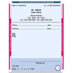 Two Part Prescription Form Pad
