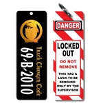 4"x1" Industrial Key Tags