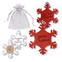 Metal Snowflake Ornament