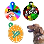 Round Double-Sided Pet Tag