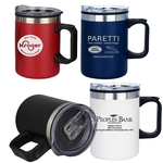 14oz. Camping Mug w/ Plastic Handle