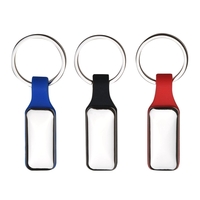 Silicone Strap Metal Keychain