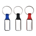 Silicone Strap Metal Keychain